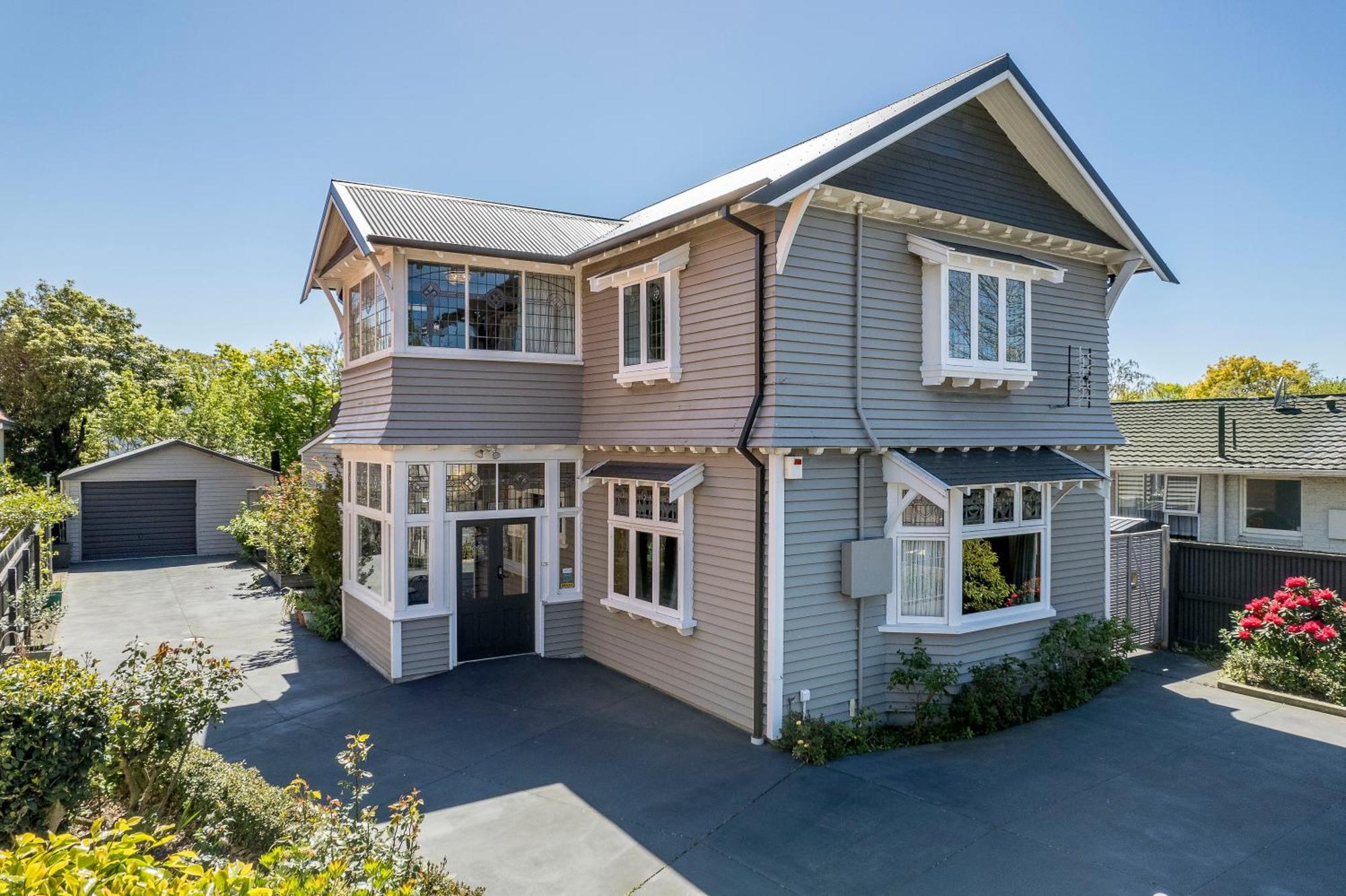 Homelea Bed And Breakfast Christchurch Exterior foto